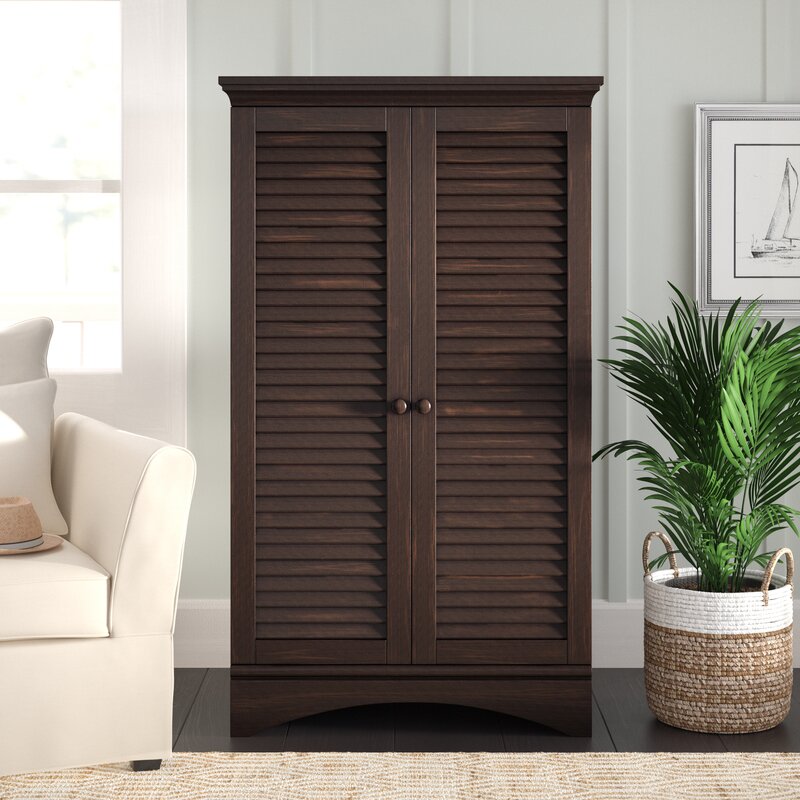 August Grove® Bredevoort Manufactured Wood Armoire & Reviews | Wayfair